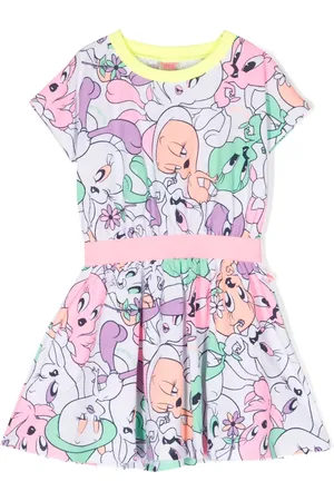 Billieblush Robe imprimée à taille élastiquée