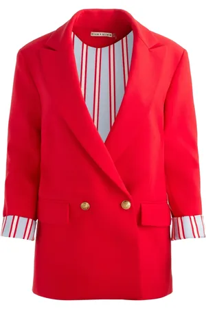 ALICE+OLIVIA Blazer Arias à boutonnière croisée