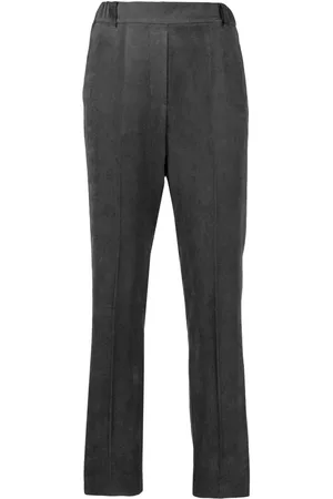 ALYSI Pantalon fuselé à plis marqués