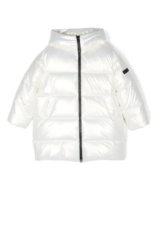 MONNALISA Manteau zippé à patch logo