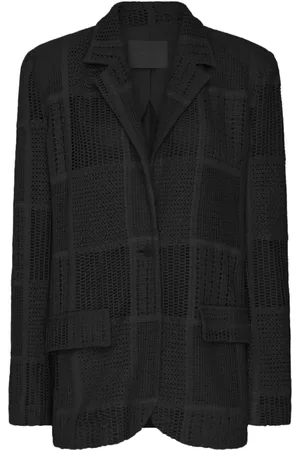 Roberta Einer Blazer Boyfriend à simple boutonnage