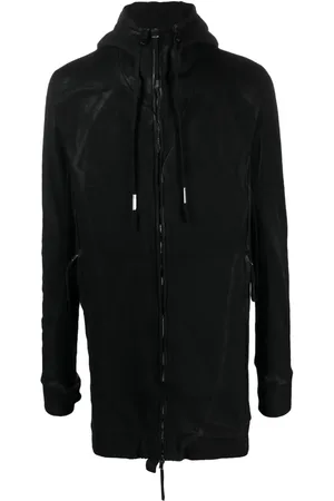 11 BY BORIS BIDJAN SABERI Veste à effet usé