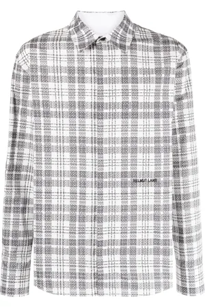 Helmut Lang Chemise en coton à logo imprimé