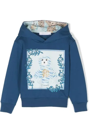 Roberto Cavalli Hoodie à imprimé graphique