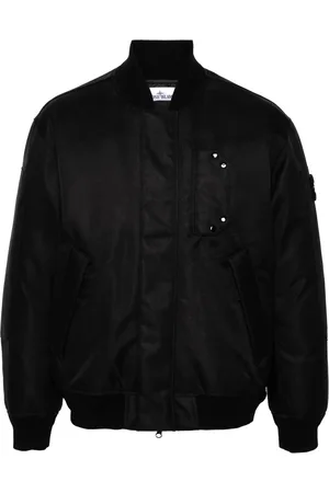 Stone Island Veste bomber à patch Compass