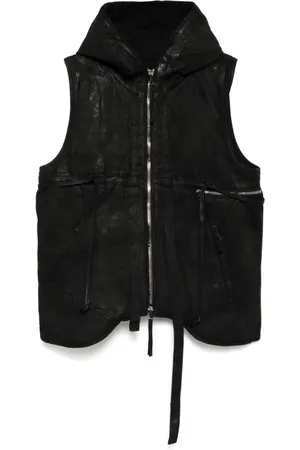 11 BY BORIS BIDJAN SABERI Gilet matelassé à capuche