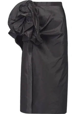 Maison Margiela Jupe mi-longue à volants