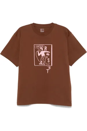 Rassvet T-shirt à slogan imprimé