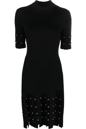 Simkhai Robe Dina en maille à col montant