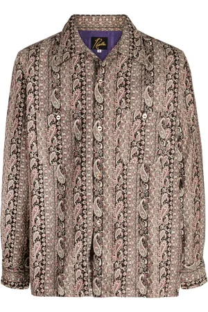 Pins & Needles Chemise boutonnée à imprimé cachemire