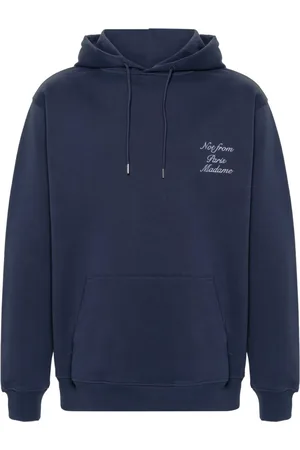 Drôle de Monsieur Hoodie Le Hoodie Slogan Calligraphy
