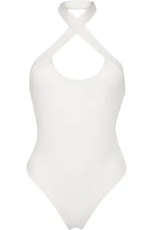 OFF-WHITE Maillot de bain à dos ouvert