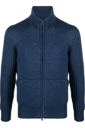 Paul & Shark Cardigan zippé à col montant
