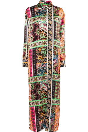 Bambah Robe mi-longue boutonnée
