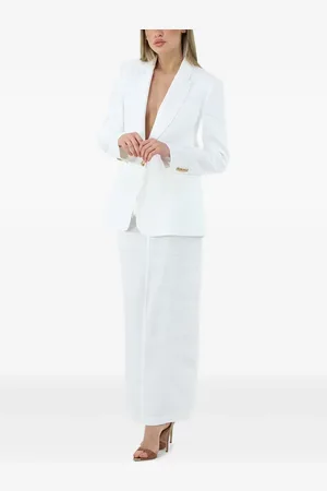 Elisabetta Franchi Blazer à simple boutonnage