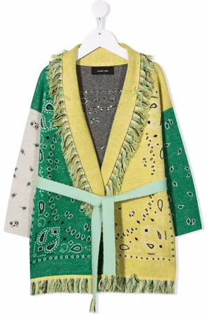 Alanui Cardigan ceinturé à motif bandana en jacquard