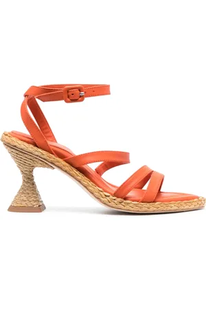 Paloma Barceló Sandales en cuir 90 mm à talon