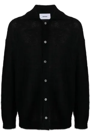BONSAI Cardigan boutonné à patch logo