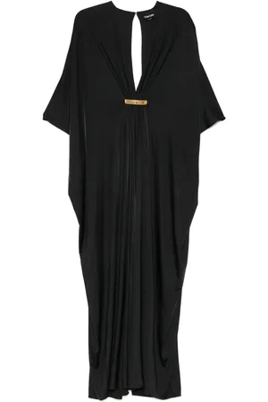 Tom Ford Robe en satin à col v