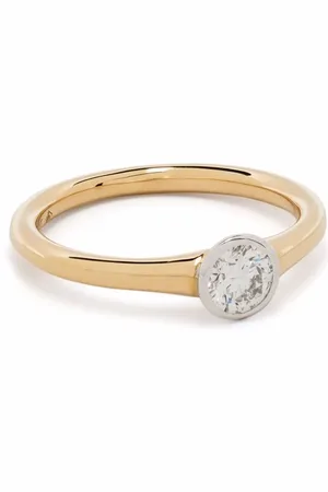 COURBET Bague Origine en recyclé 18ct pavée de diamants de synthèse