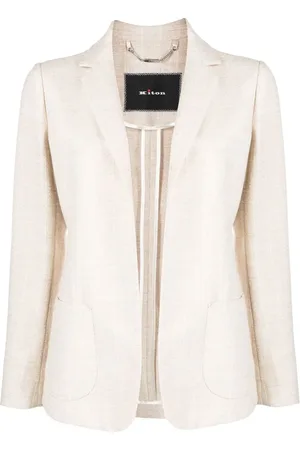 Kiton Blazer boutonné à fines rayures