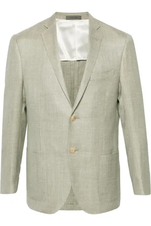 corneliani Blazer en serge à simple boutonnage