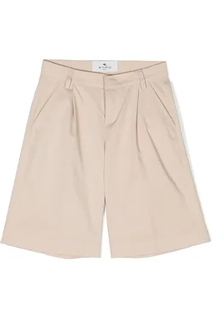 Etro Short en popeline à logo brodé