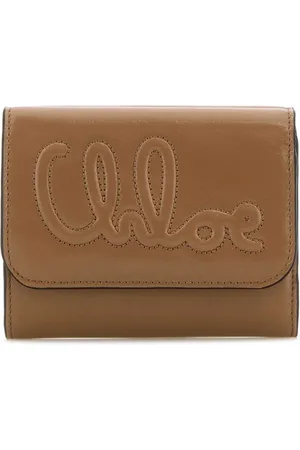 Chloé Portefeuille en cuir à design pliant