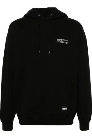 NEIGHBORHOOD Hoodie en coton à logo brodé