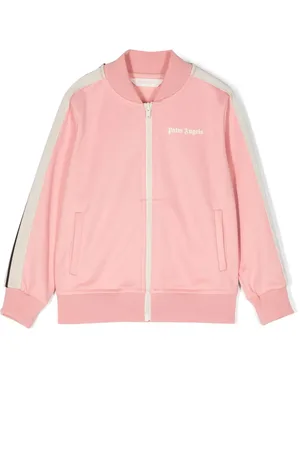 Palm Angels Veste de sport à bords rayés