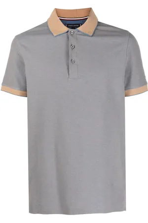 Tommy Hilfiger Polo bicolore à plaque logo