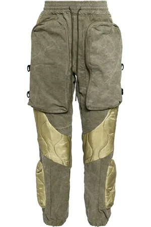 READYMADE Pantalon matelassé à poches cargo