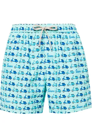 MC2 SAINT BARTH X Vespa short de bain à imprimé graphique