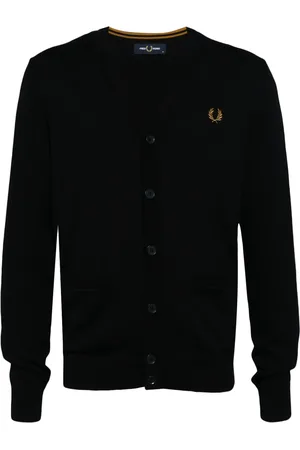 Fred Perry Cardigan à logo brodé