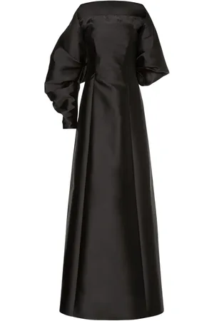 Alberta Ferretti Robe longue à coupe évasée
