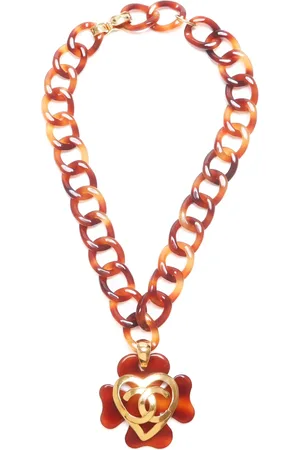 CHANEL Collier à pendentif CC (1995)