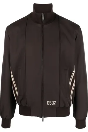 Dsquared2 Veste bomber à bandes rayées