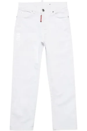 Dsquared2 Jean droit à logo imprimé