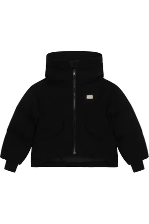 Dolce & Gabbana Veste matelassée à plaque logo