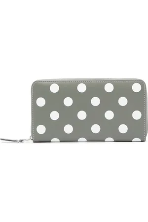 Comme des Garçons Portefeuille zippé à pois