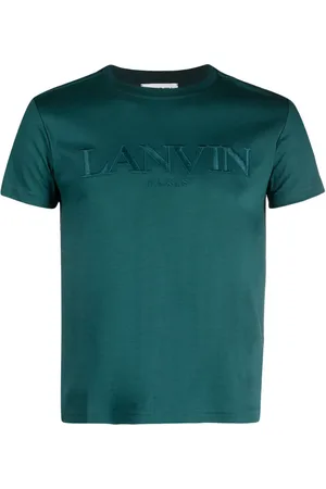 Lanvin T-shirt en coton à logo brodé