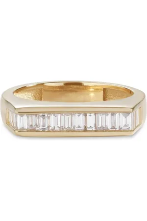 JACQUIE AICHE Bague en 14ct pavée de diamants