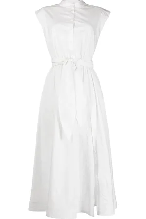 Etro Robe sans manches à taille ceinturée