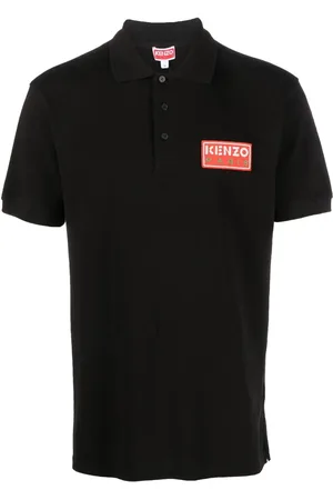 Kenzo Polo en coton à patch logo