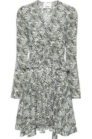 Isabel Marant Robe courte Usmara à imprimé abstrait