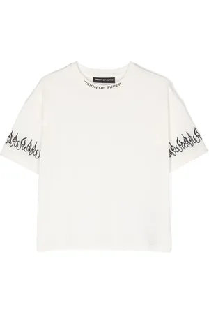 Vision Of Super T-shirt à logo sur le col