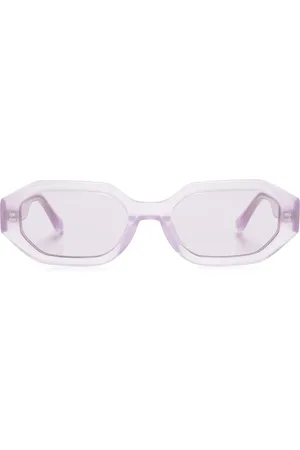 The Attico X Linda Farrow lunettes de soleil Irene à monture géométrique