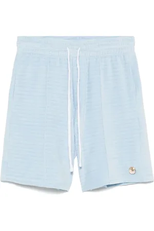 Casablanca Short en velours à rayures