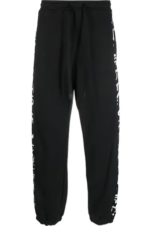 VERSACE Pantalon de jogging rayé à lien de resserrage