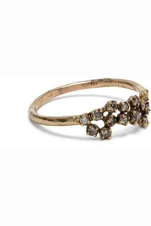 Noguchi Bague en 14ct sertie de diamants